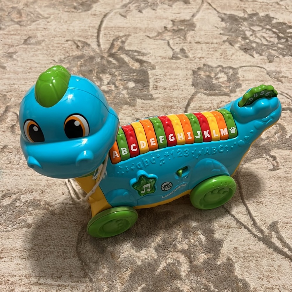 Leap Frog Lettersaurus ABC Kids Learning Toy gently used